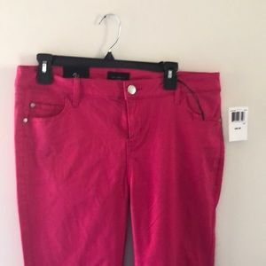 Pink jeans never worn size 13